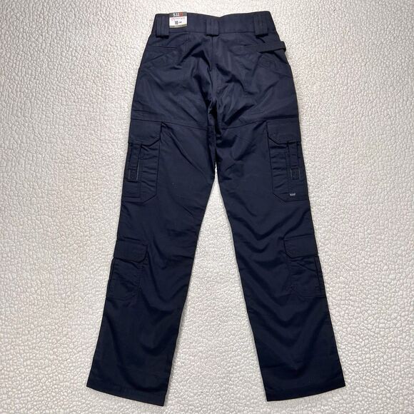5.11 Taclite EMS Cargo Pants Women’s 10 Long Dark Navy Utility Tactical Workwear - Picture 4 of 10